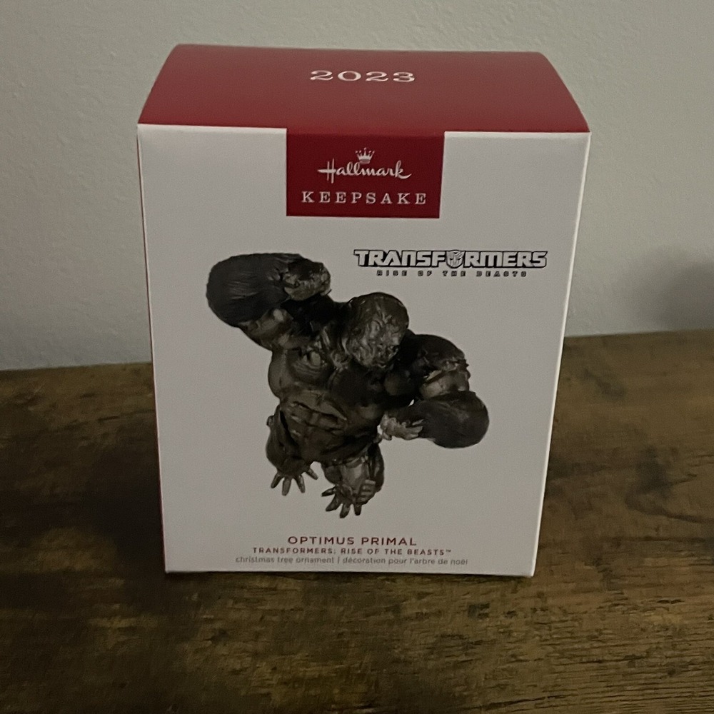 Hallmark Keepsake Ornamwnt Transformers Rise of The Beasts Optimus Primal